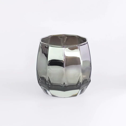 PROGRESS - Vertex-Silver Titanium Whisky Glass