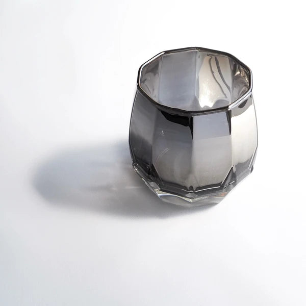 PROGRESS - Vertex-Silver Titanium Whisky Glass