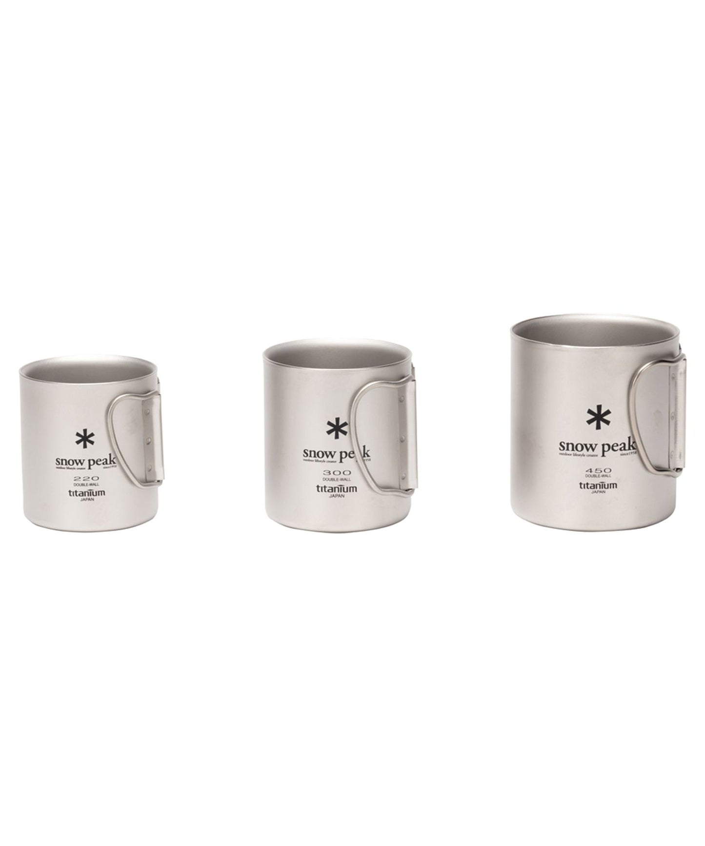 Snow Peak - Titanium Double Mug 220
