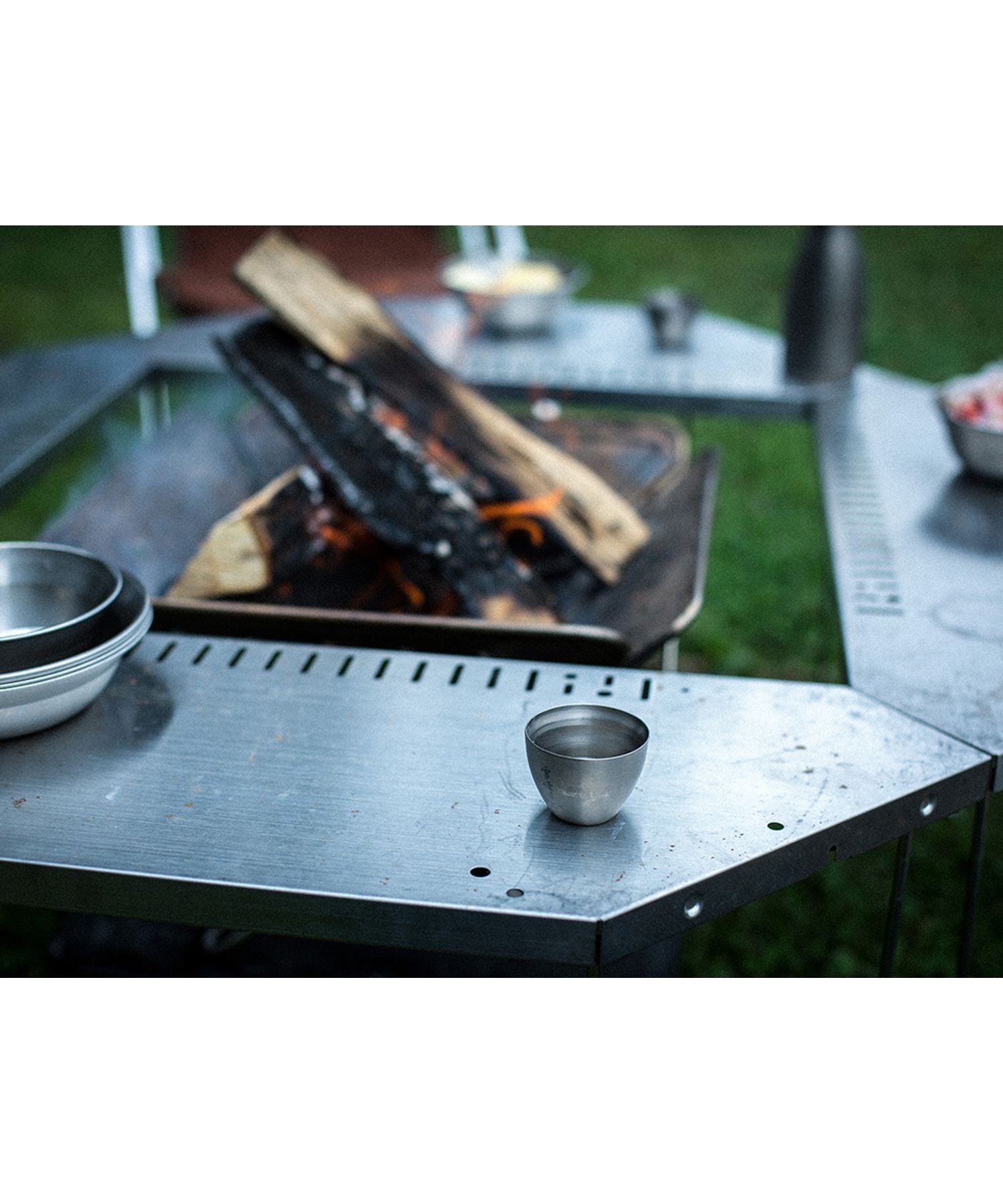 Snow Peak Titanium Sake Cup – Japanese Titanium Drinkware – Sakura