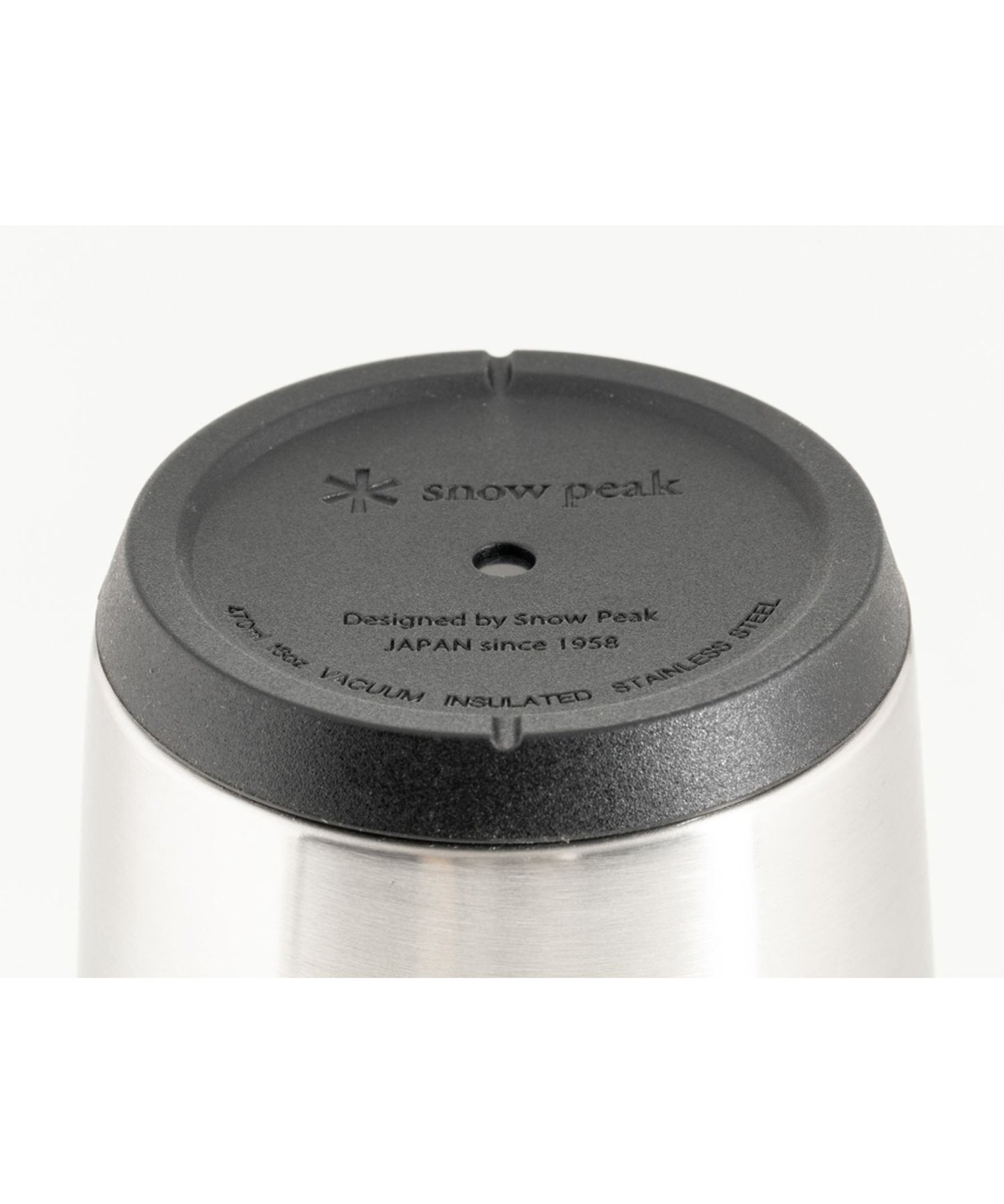 Snow Peak - Stainless Vacuum-Insulated Tumbler 470 Black