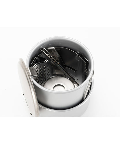 Snow Peak Kaen Stove Koen Cooker Set compact alcohol camping stove and cookware