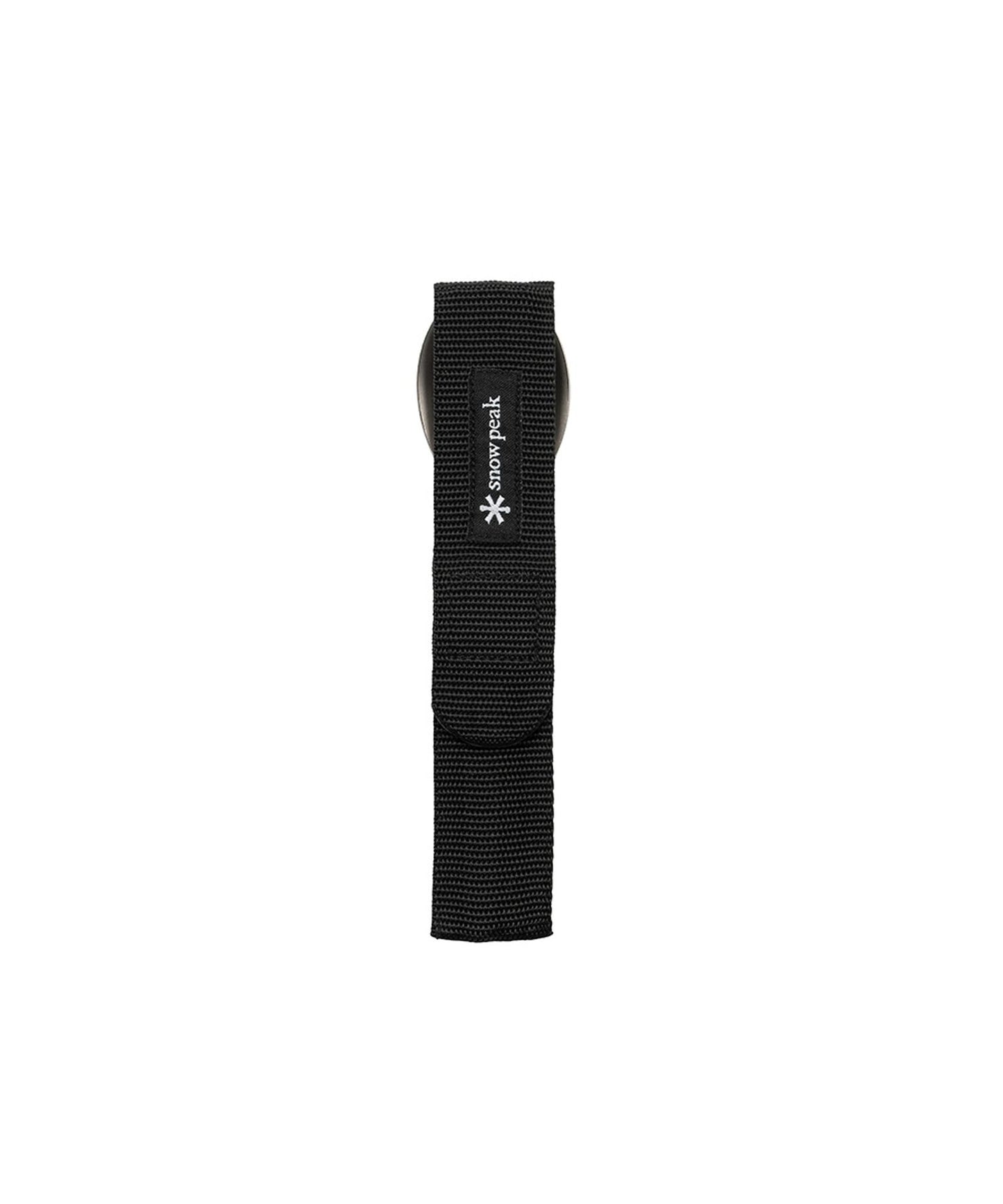 Snow Peak Wapper titanium spoon and fork set with black storage case