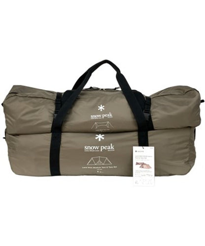 Snow Peak Land Nest M tent and tarp set for 3–4 person camping