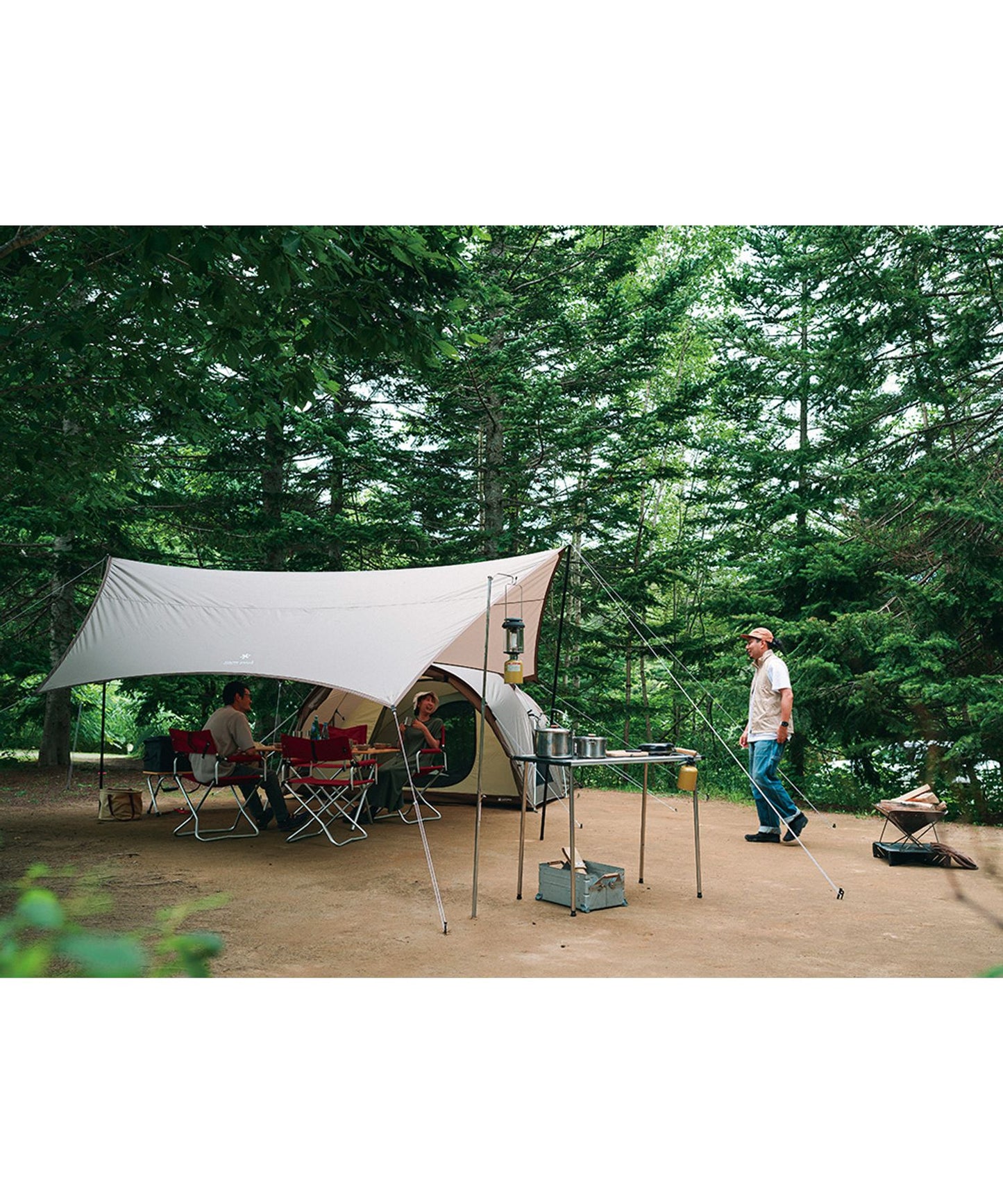 Snow Peak - Land Nest Medium Tent & Tarp Set