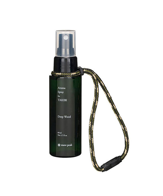 スノーピーク 焚火を愉しむアロマスプレー ディープウッド【限定】