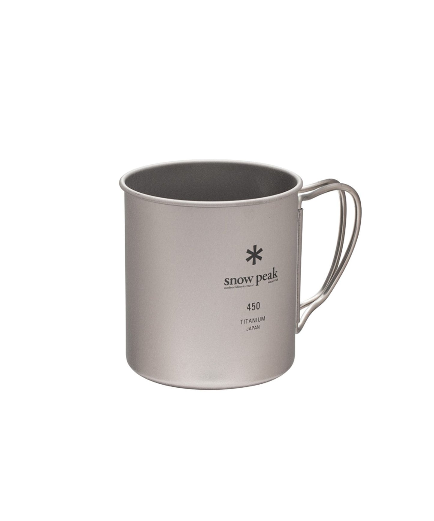 Snow Peak - Titanium Single Wall 450 Mug 24FW Danner
