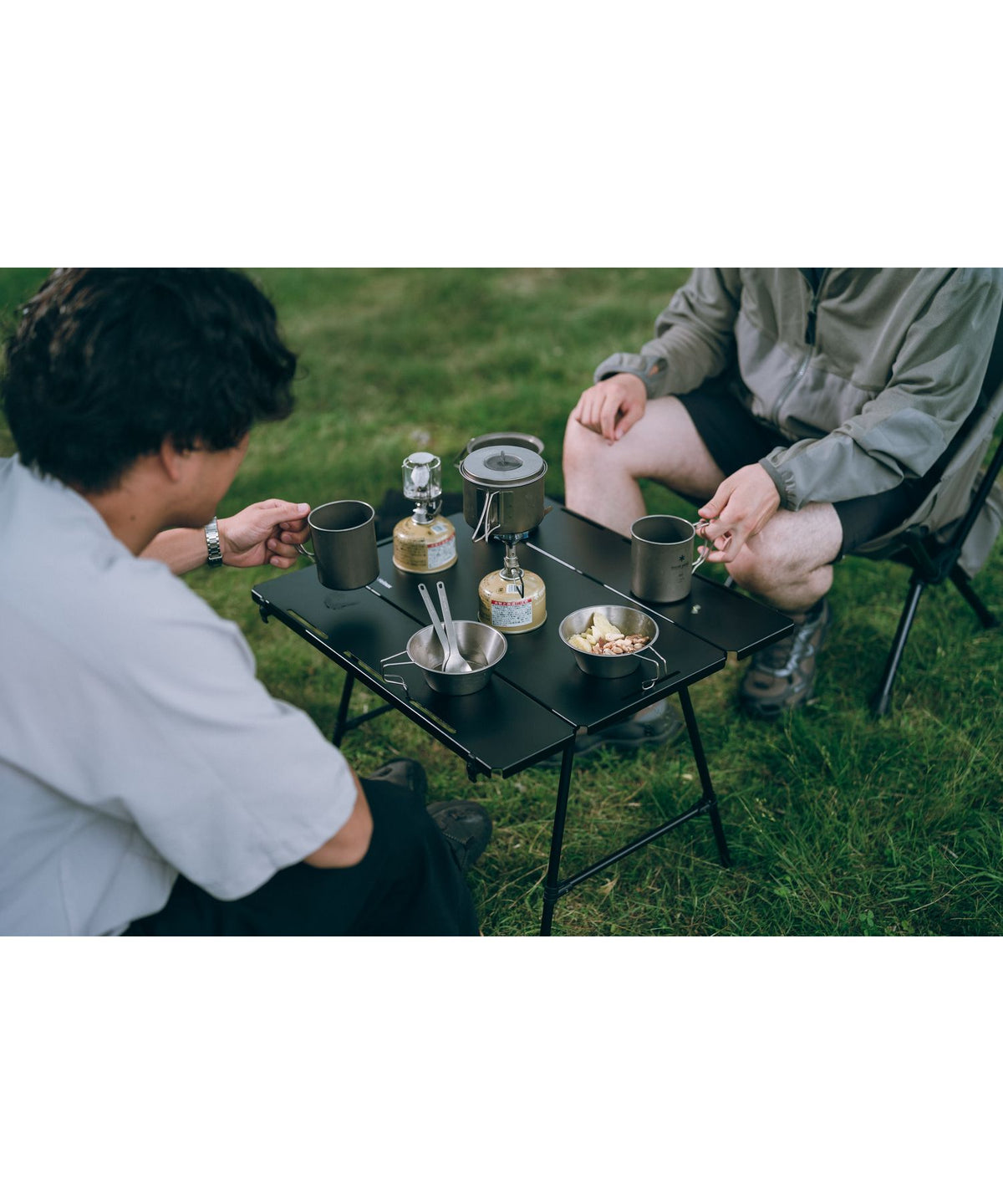 Snow Peak Noga Table Helinox collaboration portable camping table