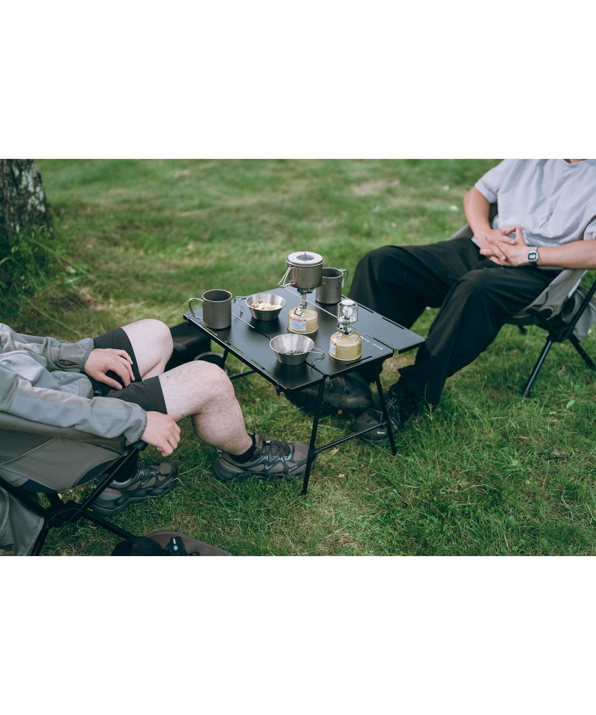 Snow Peak Noga Table Helinox collaboration portable camping table