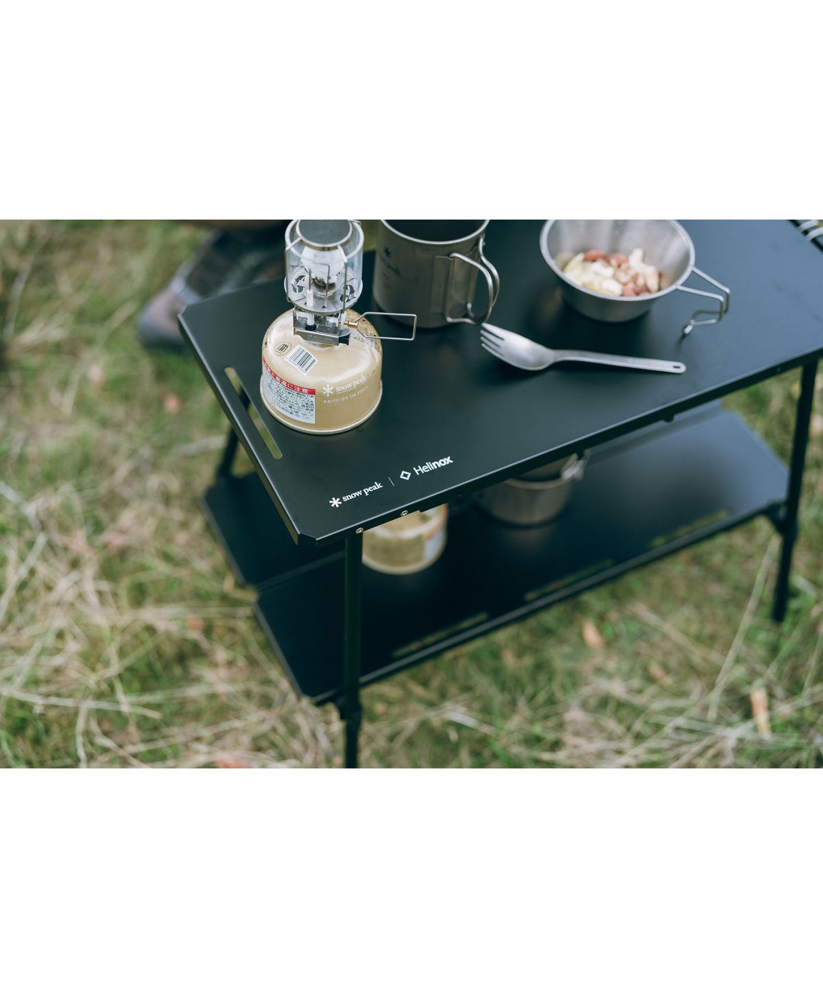 Snow Peak Noga Table Helinox collaboration portable camping table