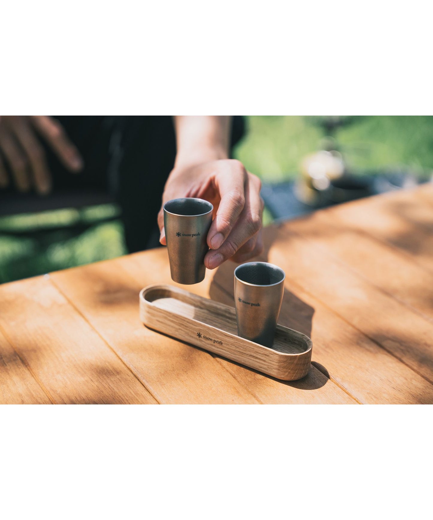 Snow Peak - Titanium Shot Glass Duo [Japan Exclusive]