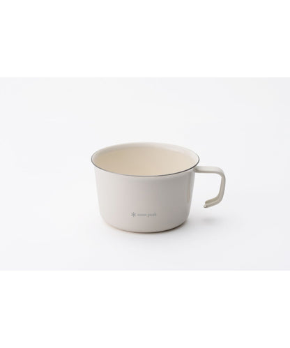 Snow Peak - Enamel Wide Mug 400 – Ivory