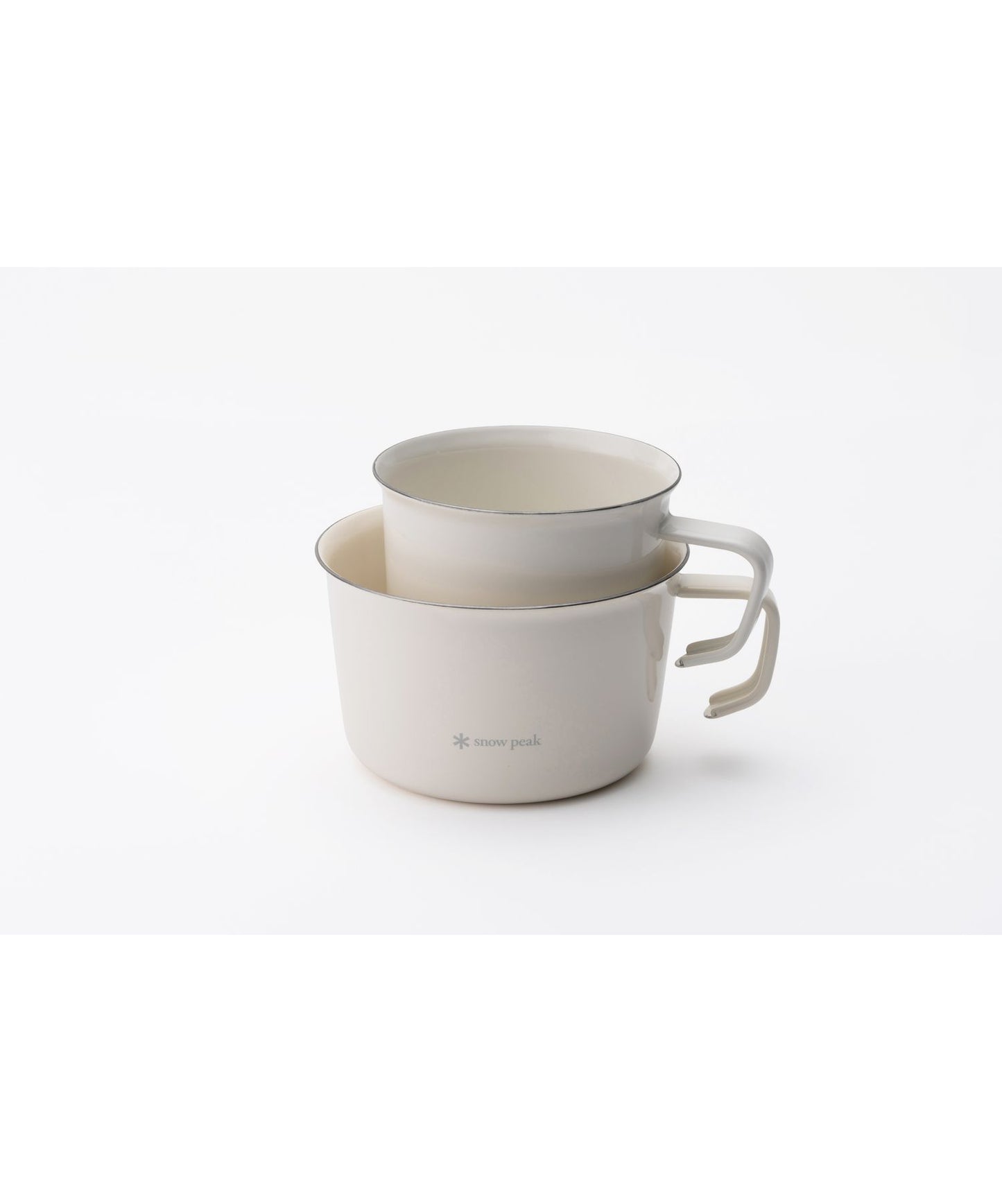 Snow Peak - Enamel Wide Mug 400 – Ivory