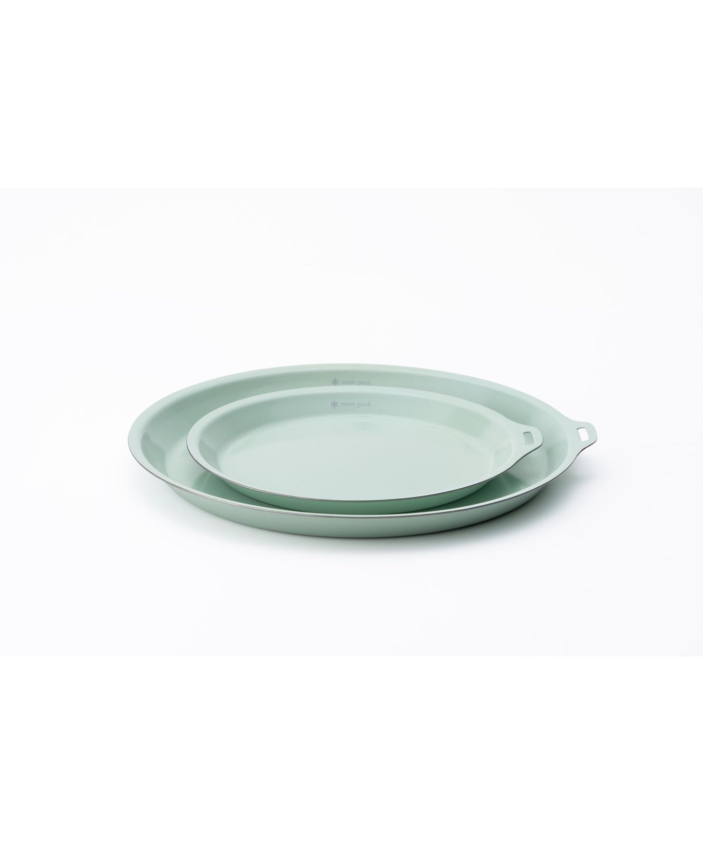 Snow Peak - Enamel Plate 200 Pale Green