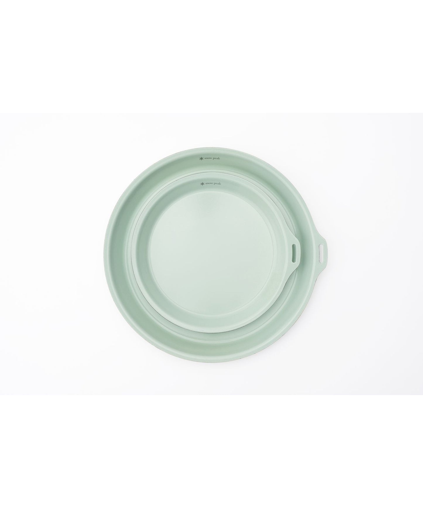 Snow Peak - Enamel Plate 200 Pale Green