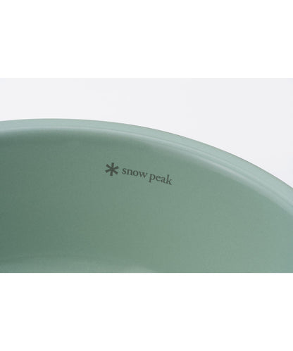 Snow Peak - Enamel Bowl 200 Pale Green