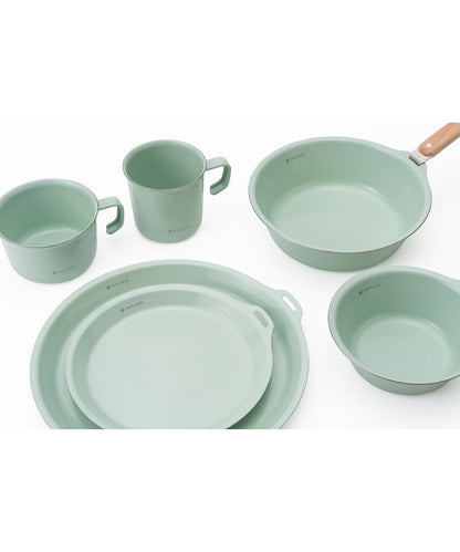 Snow Peak - Enamel Bowl 200 Pale Green