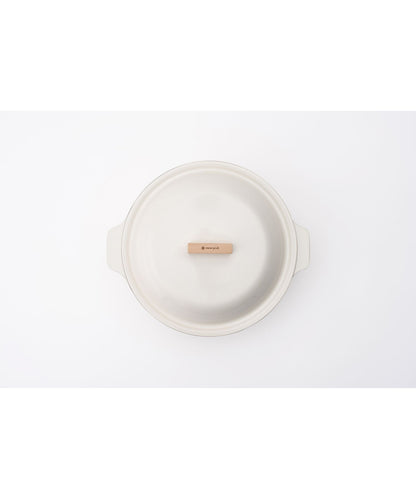 Snow Peak - Enamel Cooker 1L – Ivory