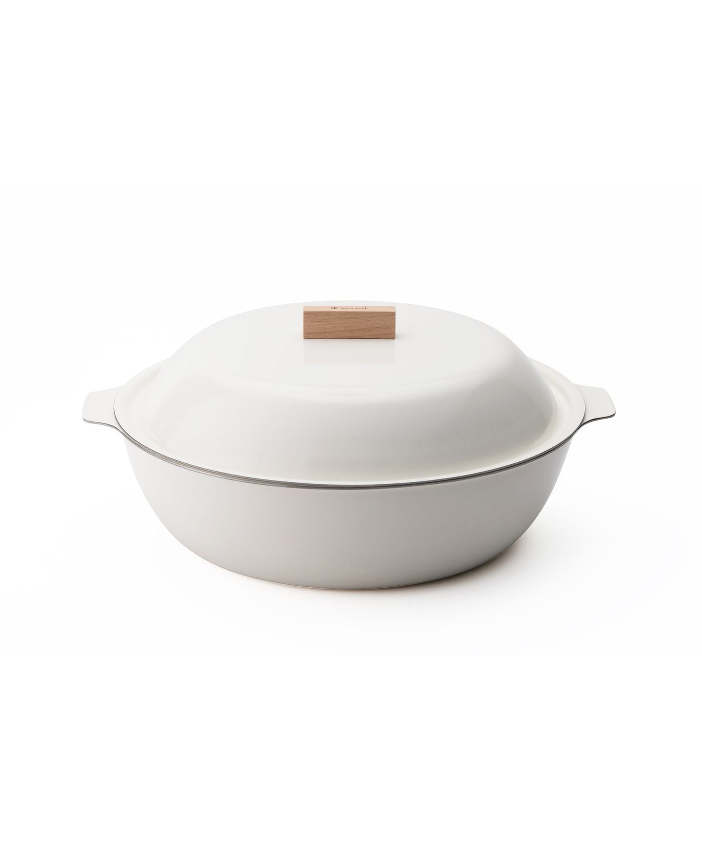 Snow Peak - Enamel Cooker 2L – Ivory