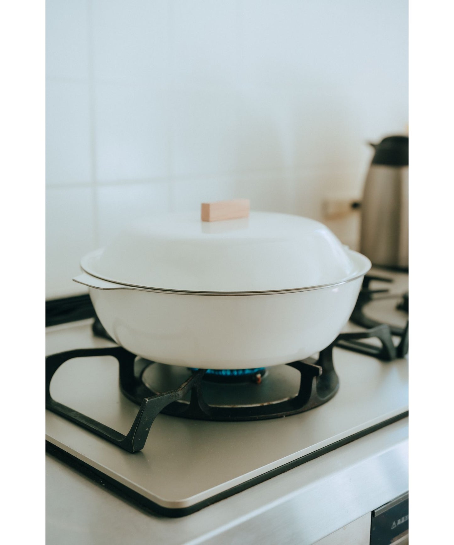 Snow Peak - Enamel Cooker 2L – Ivory