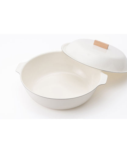 Snow Peak - Enamel Cooker 2L – Ivory