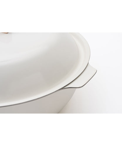 Snow Peak - Enamel Cooker 2L – Ivory