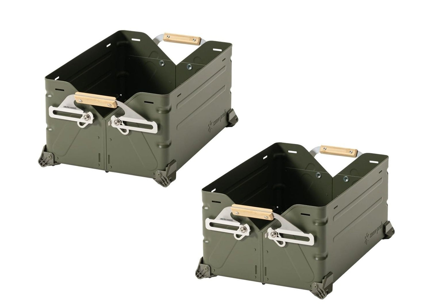Snow Peak - [Online Exclusive] Stacking Shelf Container 25 – Set of 2