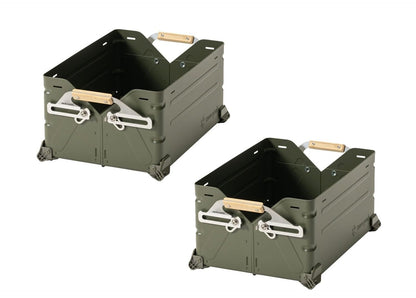 Snow Peak - [Online Exclusive] Stacking Shelf Container 25 – Set of 2