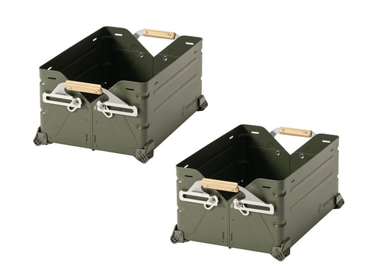 Snow Peak - [Online Exclusive] Stacking Shelf Container 25 – Set of 2