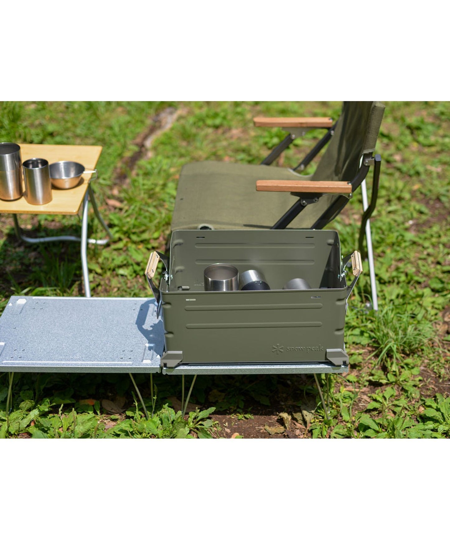 Snow Peak - [Online Exclusive] Stacking Shelf Container 25 – Set of 2