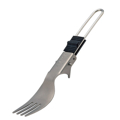 SOTO - UKU Spork – Lightweight Folding Titanium Spork (Made in Japan)