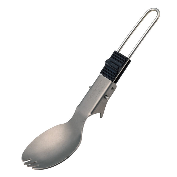SOTO - UKU Spork – Lightweight Folding Titanium Spork (Made in Japan)