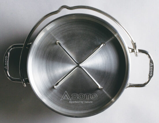 Soto - Stainless Dutch Oven 10Inch Half Limited Edition – Special Free Bag Set