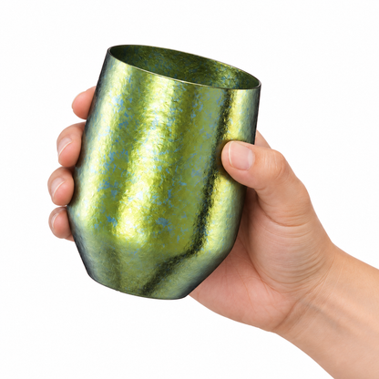SUSgallery Titanium Tumbler Goblet Japanese Drinkware Made in Japan