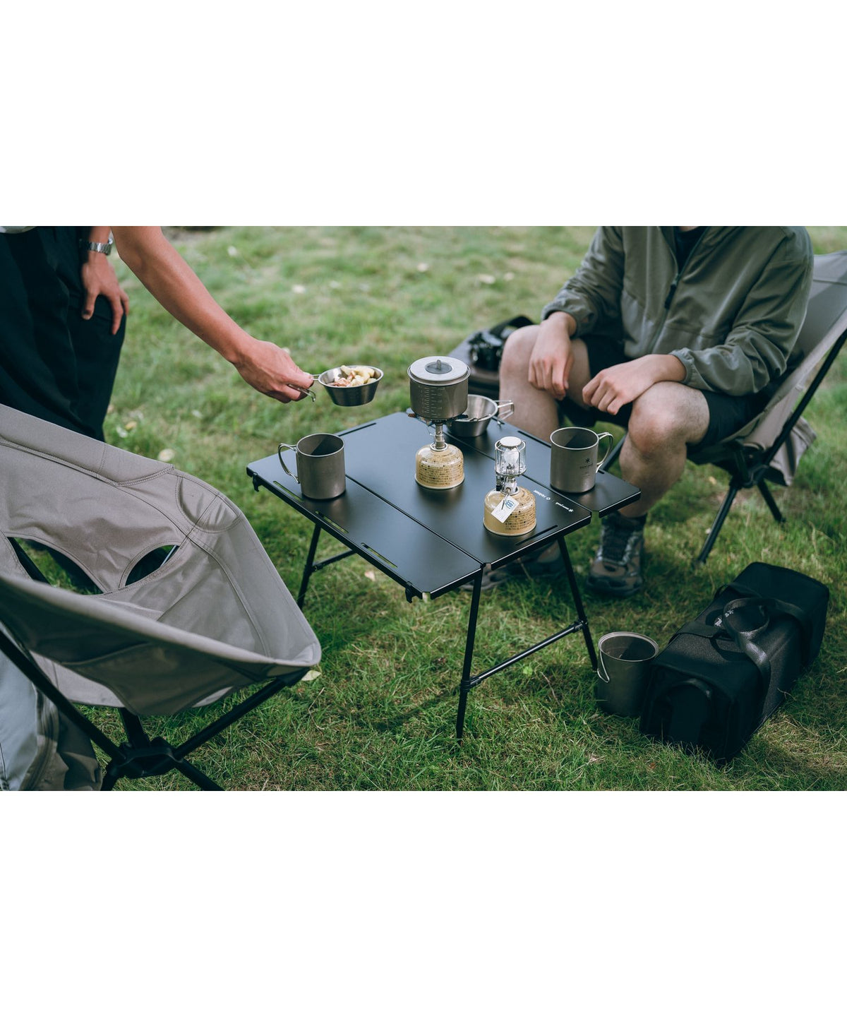 Snow Peak Noga Table Helinox collaboration portable camping table