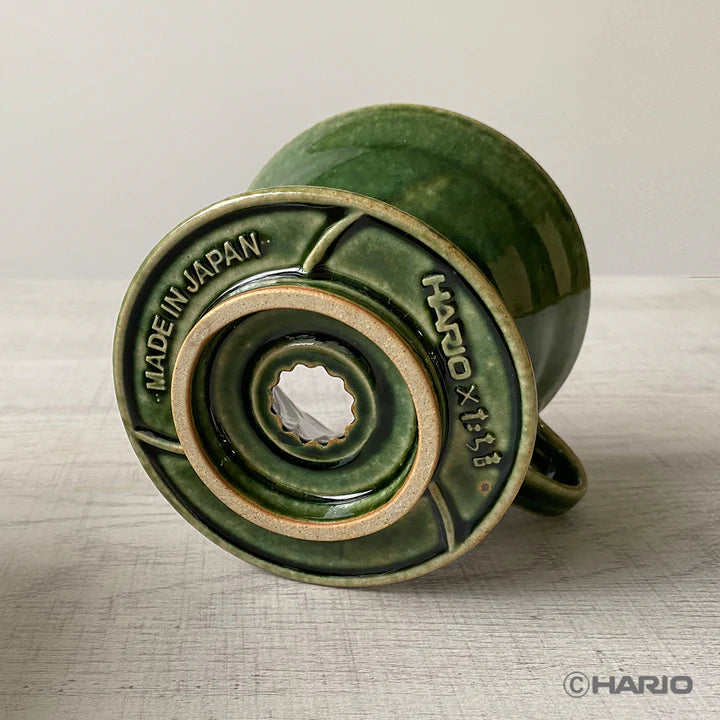 HARIO - V60 Ceramic Coffee Dripper 02 – Traditional Japanese Glaze x Tachikichi