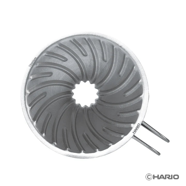 HARIO - V60 Titanium Pour-Over Coffee Dripper