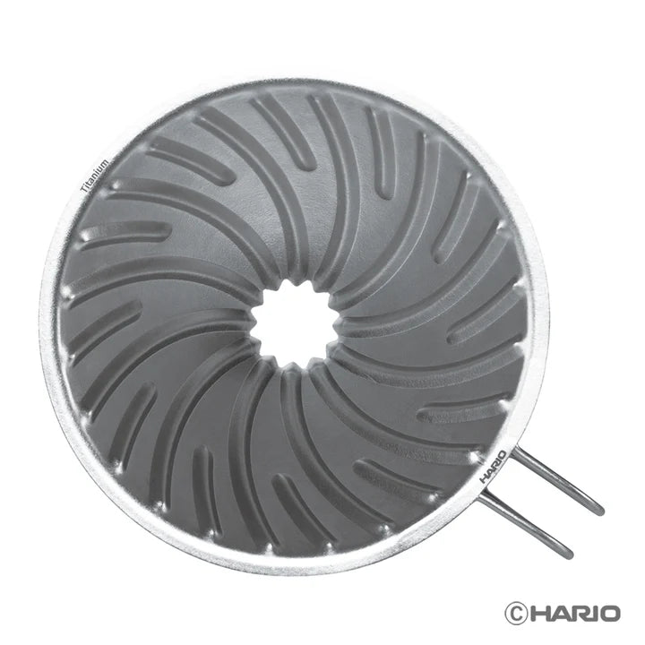 HARIO - V60 Titanium Pour-Over Coffee Dripper