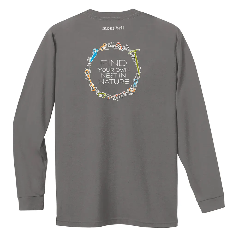 mont-bell Wickron Long Sleeve T Gear Circle