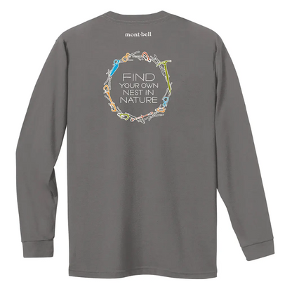 mont-bell Wickron Long Sleeve T Gear Circle