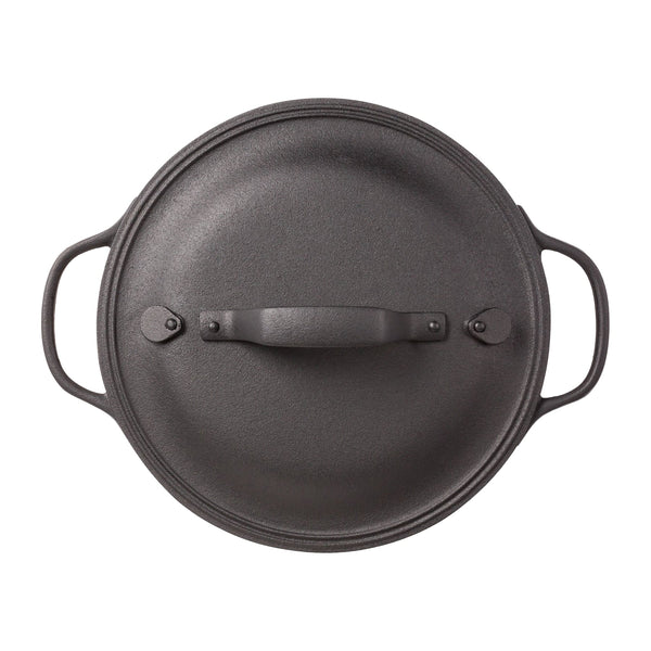 OIGEN - Cooktop Round Shallow Cast Iron Pot 24cm