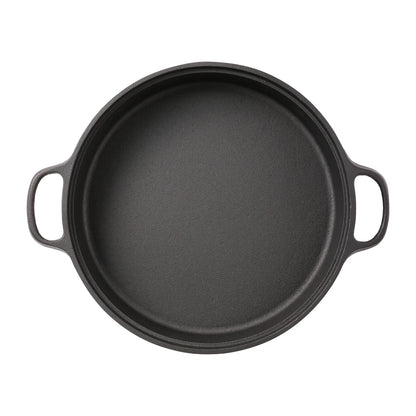 OIGEN - Cooktop Round Shallow Cast Iron Pot 24cm