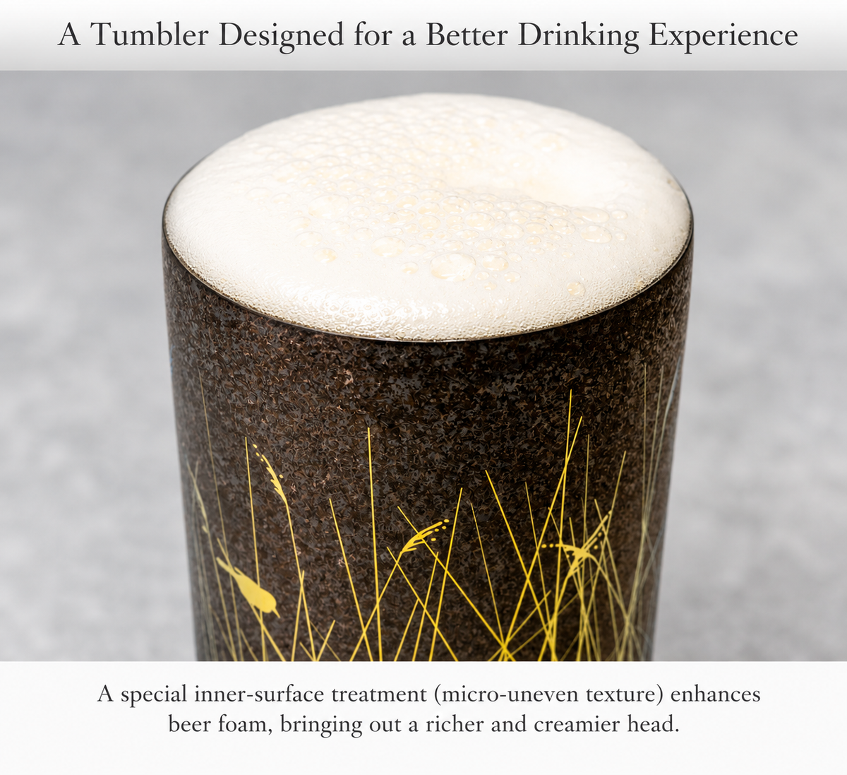 HORIE Aishu Premium Double-Wall Titanium Tumbler Made in Japan