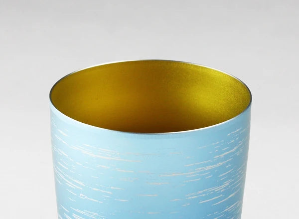 HORIE Fuji Titanium Tumbler Gold Fuji Made in Japan