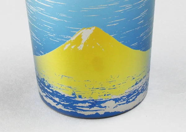 HORIE Fuji Titanium Tumbler Gold Fuji Made in Japan