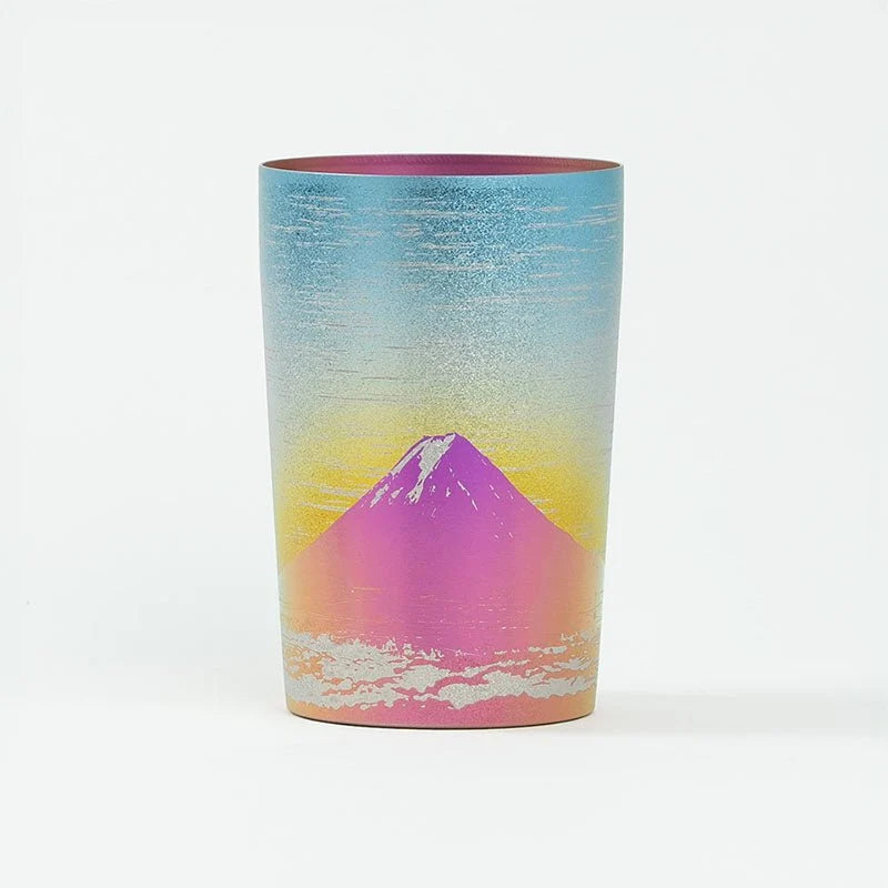 HORIE Fuji Titanium Tumbler Pink Fuji Made in Japan