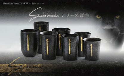 HORIE - [Exclusive] GUNMETA Light - Pure Titanium Double Wall Tumbler