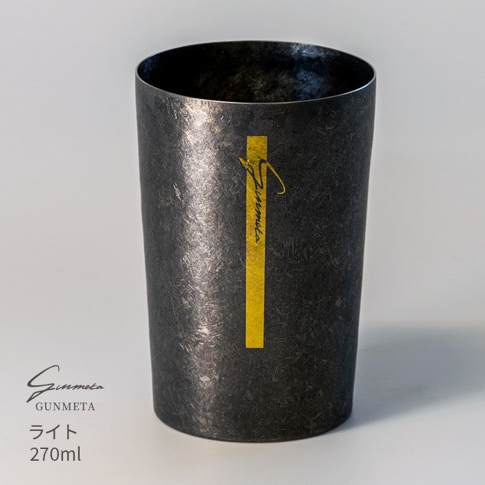 HORIE - [Exclusive] GUNMETA Light - Pure Titanium Double Wall Tumbler