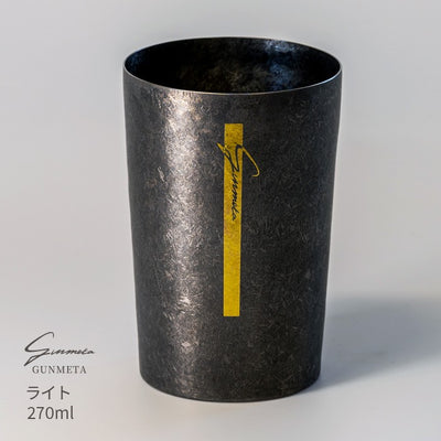 HORIE - [Exclusive] GUNMETA Light - Pure Titanium Double Wall Tumbler