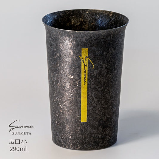 HORIE - [Exclusive] GUNMETA Wide-Mouth Small - Pure Titanium Double Wall Tumbler